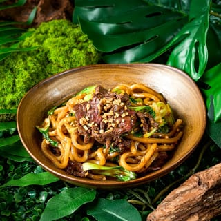 Garlic Udon Hanger Beef M 10 Serving